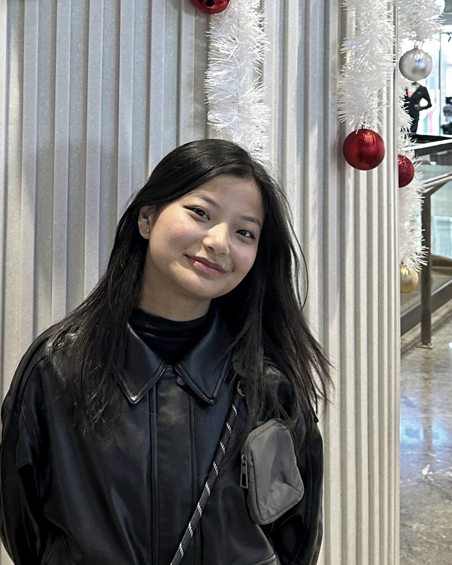 Ekta Chhetri photographed indoors